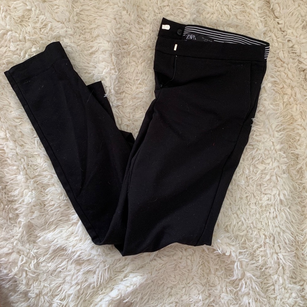 Zara Black khakis